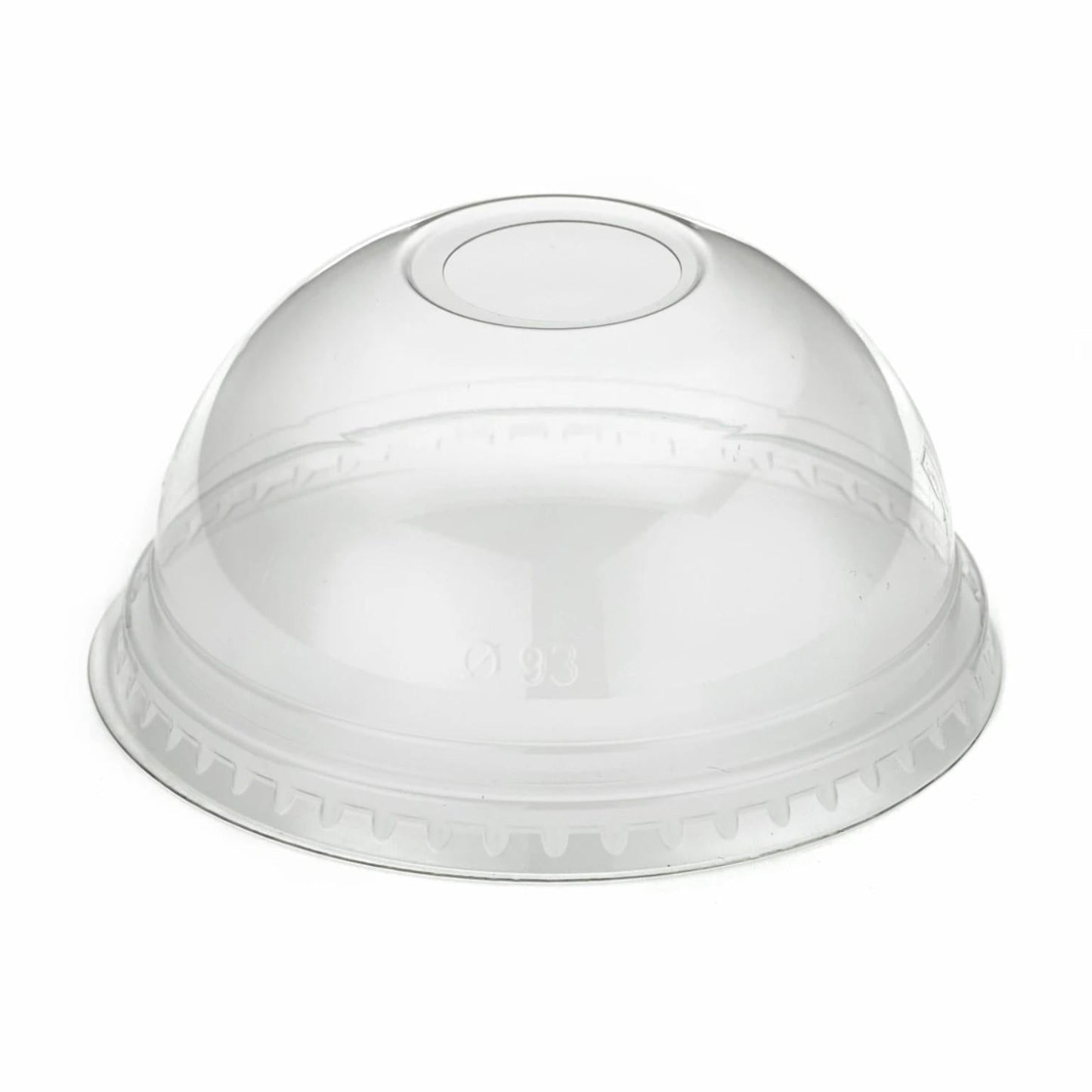 12oz Dome Cold Cup Lid with Hole - (100 or 500 box)