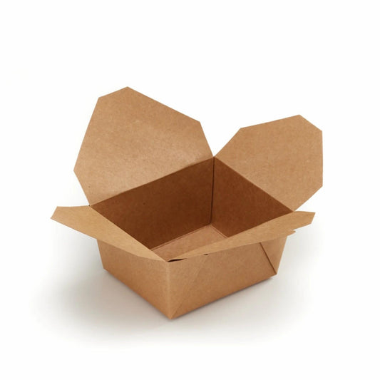 Kraft Folded Board Food Box - (150 or 450 pack)